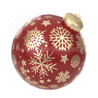 occasion, christmas, decor, ornament, snowflake, winter, season, tree, x-mas
