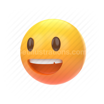 emoticon, emoji, sticker, face, happy, funny, fun, smile, left, laugh
