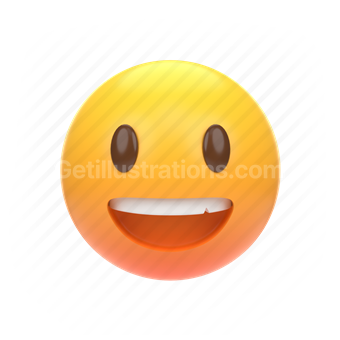 emoticon, emoji, sticker, face, happy, smile, funny, smiling, center, laugh