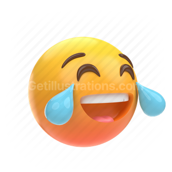 emoticon, emoji, sticker, face, laughing, crying, laugh, cry, right
