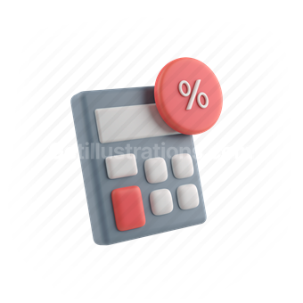 calculator, math, mathematics, percent, percentage, bank, banking