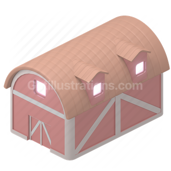 building, farm, barn, farming, storage