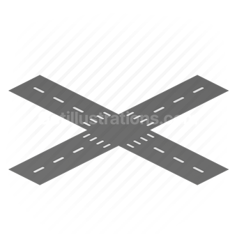 map, crossing, road, street, asphalt, navigation, drive