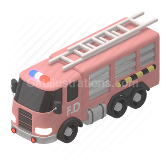 transport, vehicle, emergency, firetruck