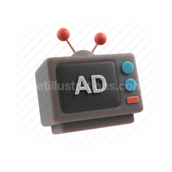 ad, advertisement, tv, television, commerical, electronic, device
