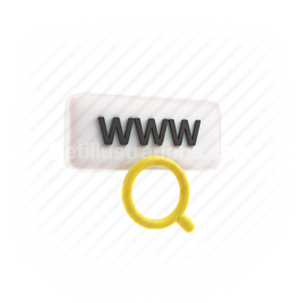 magnifier, find, scan, website, www, online, search bar