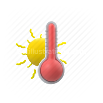 temperature, climate, forecast, environment, hot, sun, sunny, heat, warm, summer