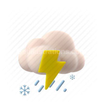 temperature, climate, forecast, environment, lightening, cloud, cloudy, snow, snowflake, rain, raining, storm