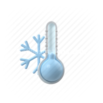temperature, climate, forecast, environment, snow, snowflake, winter, cold, thermometer