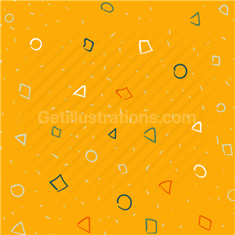 pattern, shape, wallpaper, background, circles, squares, triangles, fabric
