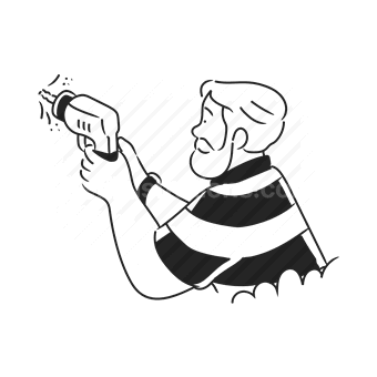 hand, gesture, pointing, authority, instructions