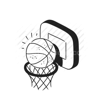 basketball, sport, hoop, game