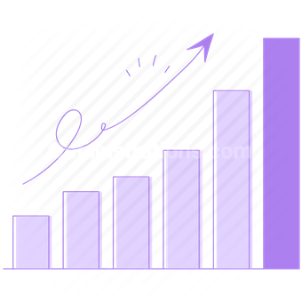 chart, graph, analytics, statistcs, increase, arrow