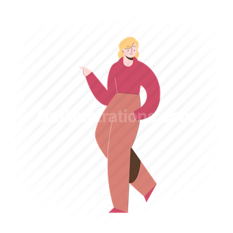 gesture, casual woman, woman, female, person