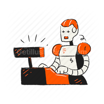 robot, technology, computer, engineering, coding