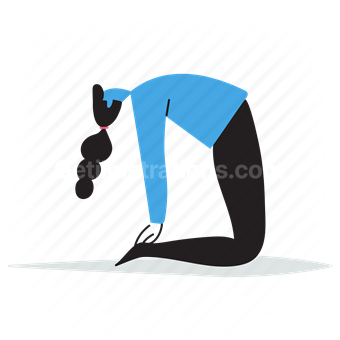 yoga, pose, poses, people, person, backward, stretch