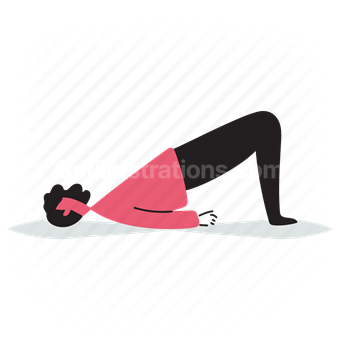yoga, pose, poses, people, person, bridge, stretch