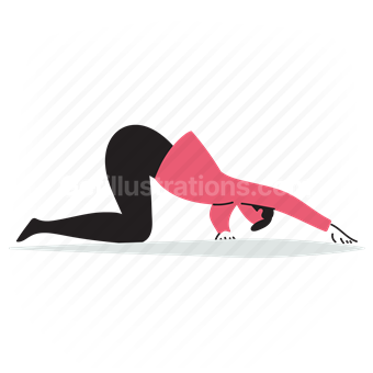 yoga, pose, poses, people, person, child, bend