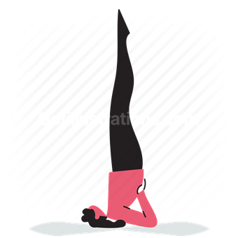 yoga, pose, poses, people, person, handstand, leg, raise