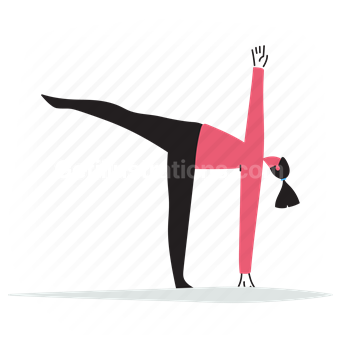yoga, pose, poses, people, person, leg, stretch, arm, raise