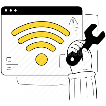 wireless, internet, connection, settings, website, webpage