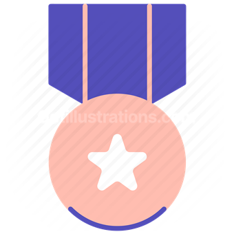 award, medal, reward, achievement, accomplishment, star
