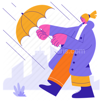 umbrella, protection, rain, raining, forecast