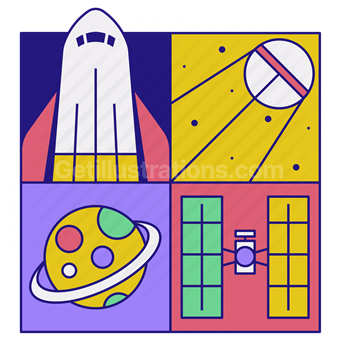 science, rocket, satellite, planet, tech, launch, outerspace, space