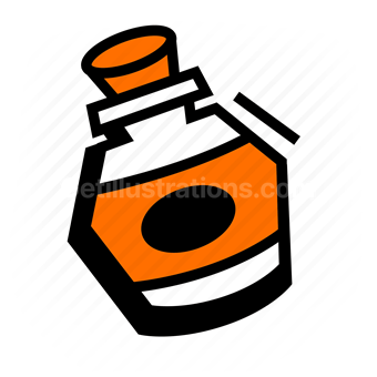 ink bottle, calligraphy, stationery, writing supplies