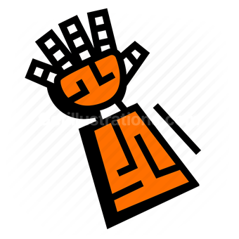 hand, catching, buildings, real estate, Vector illustration