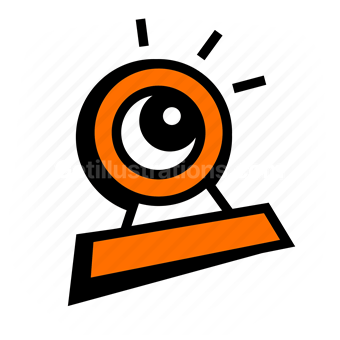 eye, surveillance, observation, monitoring, Vector illustration