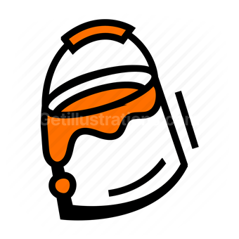 astronaut helmet, space exploration, futuristic design, Vector illustration