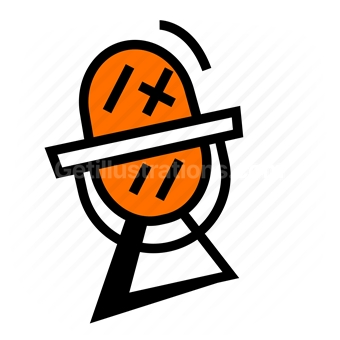 math symbol, plus sign, minus sign, abstract shape, Vector illustration