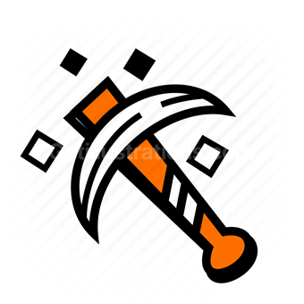 hammer, tools, construction, repair, Vector illustration