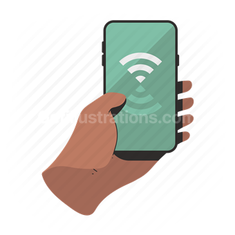 connection, signal, smartphone, electronic, device
