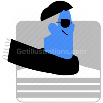 person, people, user, account, avatar, man, male, scarf, glasses, sunglasses