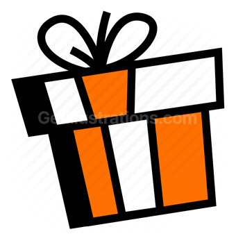present, gift, box, package, ecommerce, commerce, shipping, delivery