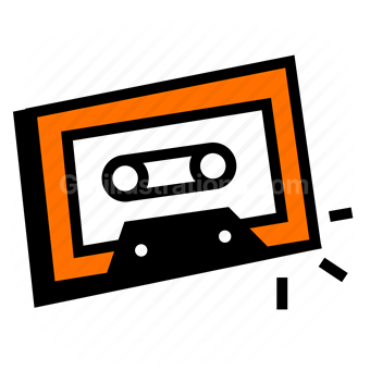 cassette, data, archive, media, multimedia, sound, audio