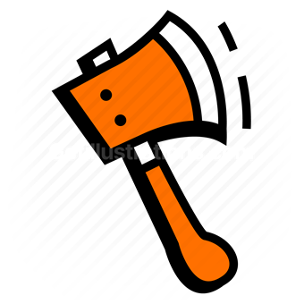 axe, tool, construction, maintenance, chop, chopping