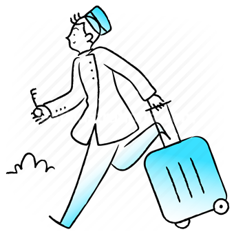 hotel, resort, facilities, utilities, luggage, baggage, courier, key