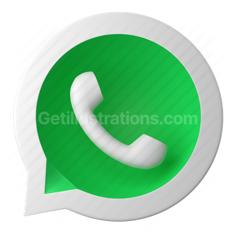 whatsapp, logo, conversation, chat, messaging, message, talk, social