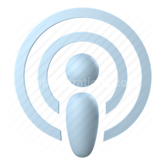 stream, podcast, logo, streaming, radio, entertainment, multimedia