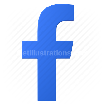 facebook, logo, social, network, media, online