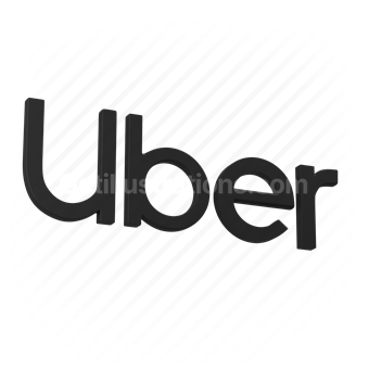 uber, transport, logo, vehicle, service, travel