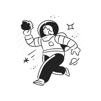 astronaut, space, adventure, discovery, rocket