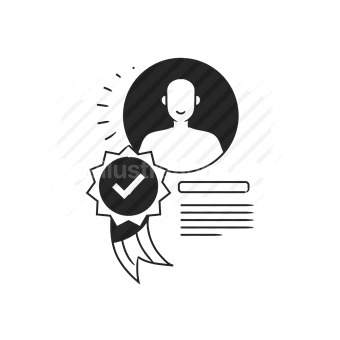 approval, confirmation, success, award