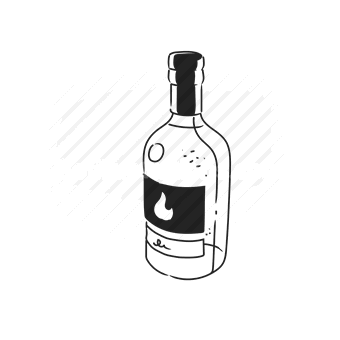 bottle, liquor, alcohol, beverage
