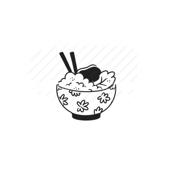 bowl, noodles, chopsticks, asian cuisine