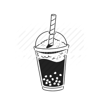 bubble tea, boba, drink, beverage