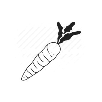 carrot, vegetable, fresh produce, vector art